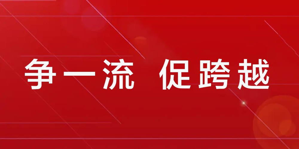 争一流 促跨越